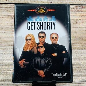 Get‎ Shorty [1995 DVD] John Travolta Gene Hackman Comedy Crime Movie MGM 1995
